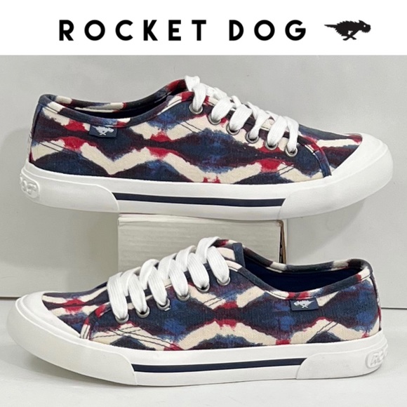 Rocket Dog Shoes Rocket Dog Womens Jumping Boca Tie Dye Sneakers